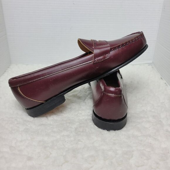 Chippewa Alec Eagle Womens penny loafer Size 10B Burgundy leather Upper Leather - Picture 4 of 11